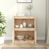 Sideboard 60x34x75 cm Massivholz Kiefer Produktbild-Vorschau 3