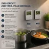 Eieruhr 2er Set Küchenuhr Kurzzeitmesser Digitale Eieruhr Produktbild-Vorschau 4