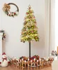 Yorbay 180cm Weihnachten Baum Deko mit LED Beleuchtung, Produktbild-Vorschau 3