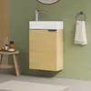 EMKE Waschbeckenunterschrank mit waschbecken 417×240×646 mm Produktbild-Vorschau 1