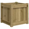 vidaXL Sadzarka 40x40x40 cm impregnowane drewno sosnowe Podgląd zdjęcia produktu 7