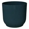 Pot Elho Vibes Fold Bleu D.22cm Design Plissé, Durable - Voir les images du produit 10