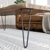 4x Hairpin Legs Tischbeine Möbelfüße Schreibtisch Produktbild-Vorschau 3