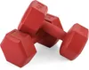 Gymtek® Ensemble d'haltères courts - 2x 3kg haltères - Voir les images du produit 10