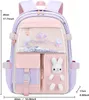 Schulrucksack für Mädchen, hohe Kapazität, Produktbild-Vorschau 2