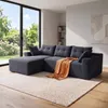 GLP Modulares Ecksofa 256 cm aus Cord, 4-Sitzer mit Produktbild-Vorschau 13