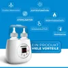 Grundig Flaschenwärmer - Doppelter Flaschenwärmer - 200W - Produktbild-Vorschau 2