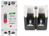 A product shot of a circuit breaker and a close-up of its terminals. Produktbild-Vorschau
