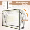 COSTWAY 2 en 1 But de football & Rebounder, Set de buts de Voir les images du produit 4