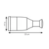 Tescoma 643555, Biały, Plastik, Stal nierdzewna, 230 mm, 9 Podgląd zdjęcia produktu 3