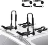 VEVOR porta kayak da tetto, 2 coppie di J-Bar, portapacchi, Anteprima dell’immagine prodotto 1