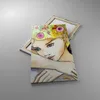 Bild auf Leinwand - Leinwandbild - Frau modern - 55x100cm - Produktbild-Vorschau 2
