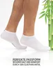 OCERA 12x Bambus Sneaker, Uni,verschiedenen Farben - Weiß  Produktbild-Vorschau 5