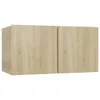 vidaXL 6-tlg. TV-Schrank-Set Sonoma-Eiche Holzwerkstoff -  Produktbild-Vorschau 5