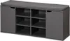 KESPER Schuhschrank grau mit Sitzkissen – 103 x 30,5 x 48 Produktbild-Vorschau 1