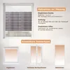 Plissee Klemmfix ohne Bohren 80x120cm Dunkelbraun Produktbild-Vorschau 4