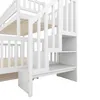 okwish Etagenbett, Heimbett für 3 Kinder, mit Ausziehbett Produktbild-Vorschau 9