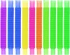 Sensory Tubes Pop Tubes Set x 10 Jouets anti-stress pour Voir les images du produit 8