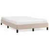 vidaXL Bettgestell ohne Matratze Cappuccino-Braun 120x190cm Produktbild-Vorschau 1