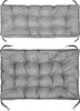 Gartenkissen-Set mit hohem Rand 120/80 cm + 120/40 cm für Produktbild-Vorschau 4