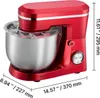 SucceBuy kuchyňský robot na pečení, 1500 W mixér na těsto s Náhled obrázku produktu 8