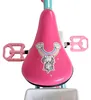 VOLARE bicicletta per bambini Unicorno 16 pollici, verde Anteprima dell’immagine prodotto 4