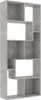 Libreria grigio cemento 67x24x161 cm Materiale a base di Anteprima dell’immagine prodotto 9