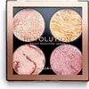 A makeup palette with four circular pans of shimmering powder. Produktbild-Vorschau
