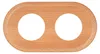 Cadre rétro en bois de hêtre, double I PR1 naturel Voir les images du produit 2
