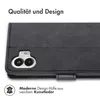 imoshion  Klapphülle Nothing Phone (2) - Schwarz Produktbild-Vorschau 3