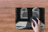 MuchoWow® Mauspad Mousepad Türen - Muster - Schatten - Produktbild-Vorschau 3