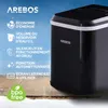 AREBOS Machine à glaçons 12 kg 24 h 8 glaçons en 10 min Voir les images du produit 3