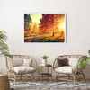 Poster - Poster ohne Rahmen - Park Herbst Baum - 100x70 cm Produktbild-Vorschau 5