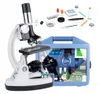 Mikroskop 1200× optický laboratorní set se 3 objektivy, Náhled obrázku produktu 1
