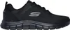A black Skechers men's sneaker shown from the side against a white background. Anteprima dell’immagine prodotto