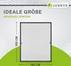 Juskys Fliegengitter mit Alu-Rahmen 130 x 150 cm für Produktbild-Vorschau 2