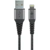 Goobay 49268 Lightning Kabel 1 m Grau, Silber Produktbild-Vorschau 1