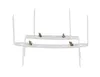 BigDean 6 Stück Blumenkastenhalter weiß Standard H-Form Produktbild-Vorschau 3