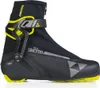 A single black and yellow ski boot for skating. Produktbild-Vorschau
