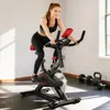 HOMCOM Indoor Cycling Bike Trainer Home Gym Fahrradtrainer Produktbild-Vorschau 2