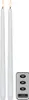 LED-Stabkerzen -Flamme Slim', 2er-Set, Wachs, Fernbedienung Produktbild-Vorschau 1