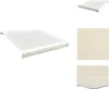 vidaXL Tenda da sole in tela crema 6x3 m (senza telaio) - Anteprima dell’immagine prodotto 1