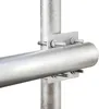 Mast Stahl 80cm mit 2 Zahnschellen für Geländer : 80cm Produktbild-Vorschau 6