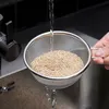 Jemný cedník z nehrdzavejúcej ocele s rukoväťou, ľahko sa Náhľad obrázku produktu 5