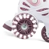 Kinder-Rollschuh-Set Cariboo Ballerina + lila Schützer - S Produktbild-Vorschau 3