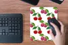 MuchoWow® Mauspad Mousepad Kirschen - Muster - Obst 19x23 Produktbild-Vorschau 4