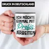 Trendation - Ich Möchte Einmal Mit Profis Arbeiten Tasse Produktbild-Vorschau 2