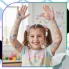 Temporäre Einhorn-Tattoos für Kinder, Set mit 20 Bögen Produktbild-Vorschau 4