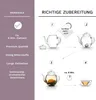 Geschenkset Erblühtee mit Glaskanne, Schwarztee (6 Produktbild-Vorschau 4