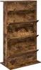 vidaXL Magazinregal Geräucherte Eiche 70 x 41 x 126 cm Produktbild-Vorschau 1